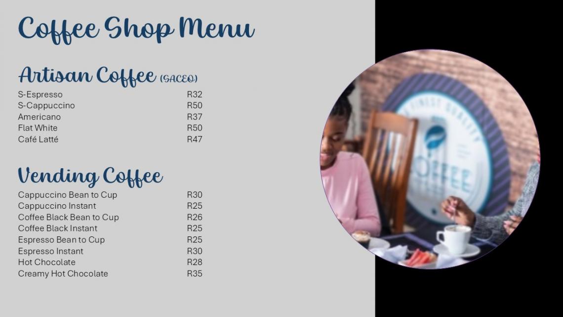 NWU Mahikeng Coffee Shop