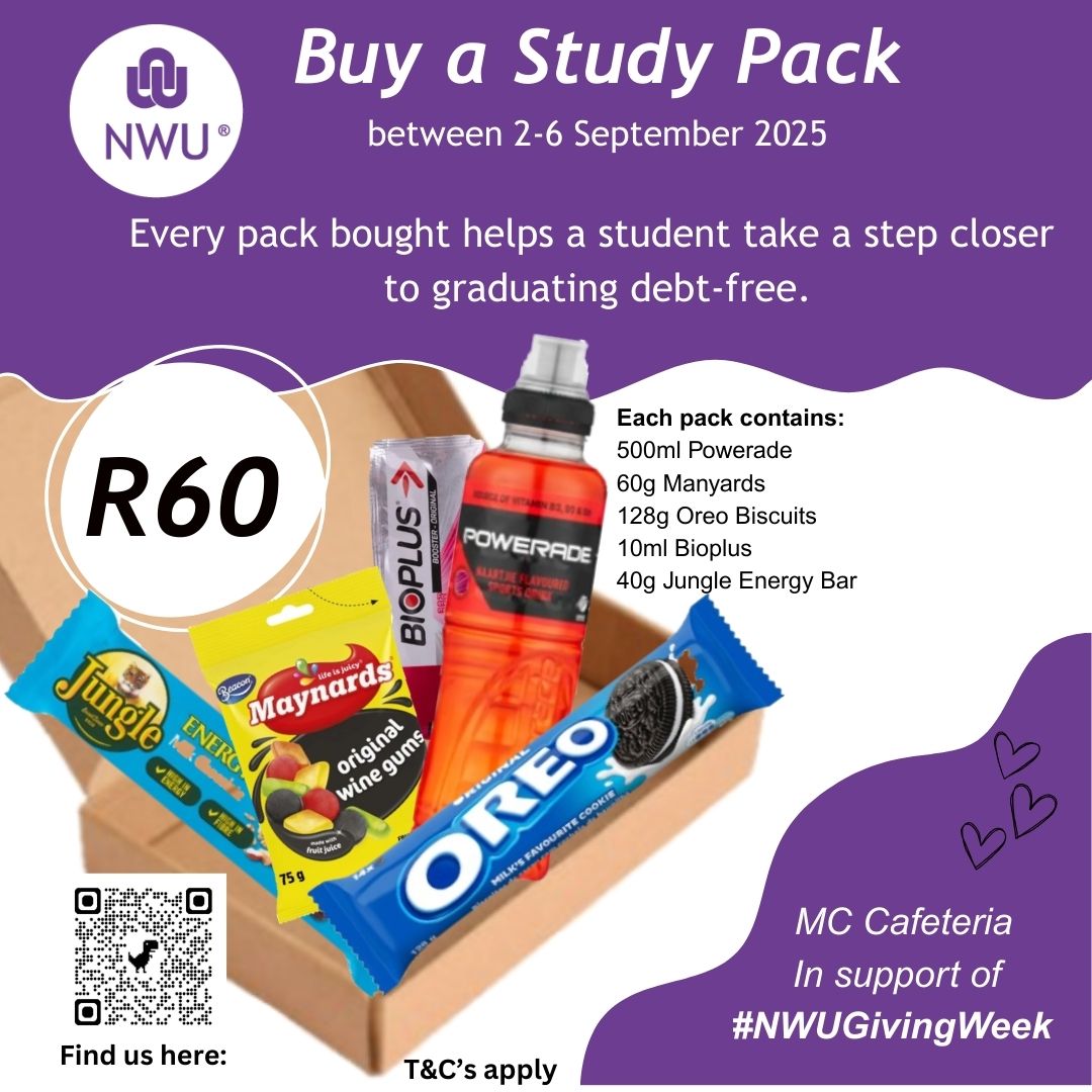 NWU Mahikeng Cafeteria Giving Week 