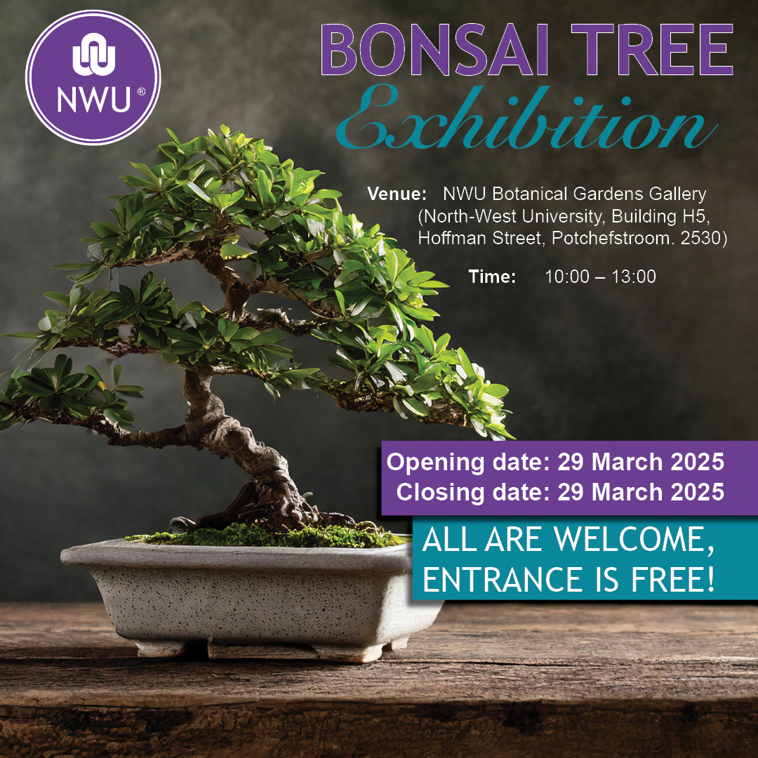 Poster about a Bonsai Tree Exhibition
