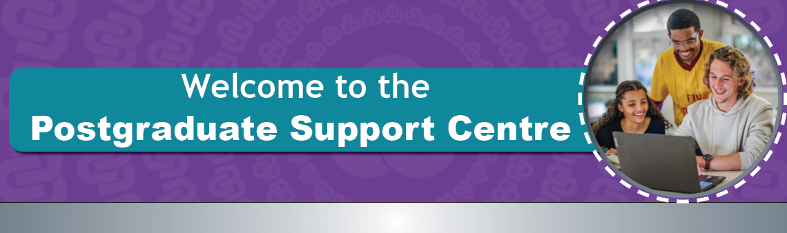 Postgraduate Support Centre banner