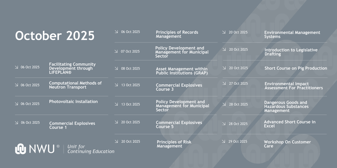 October Short Courses