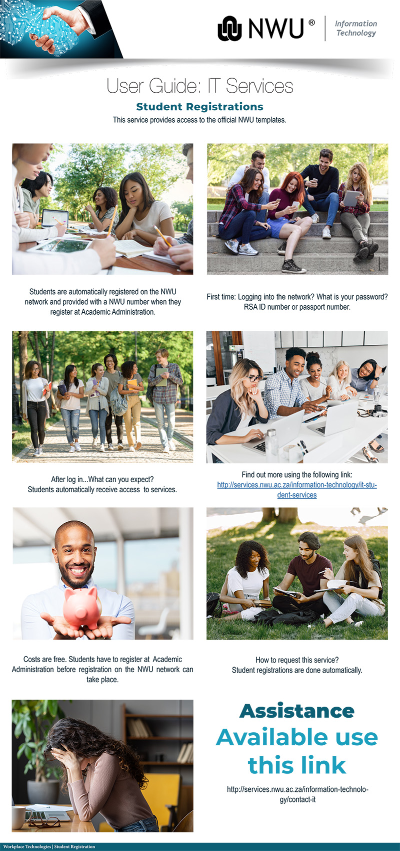 Infographic student registration