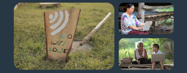 Pictures of digital divide