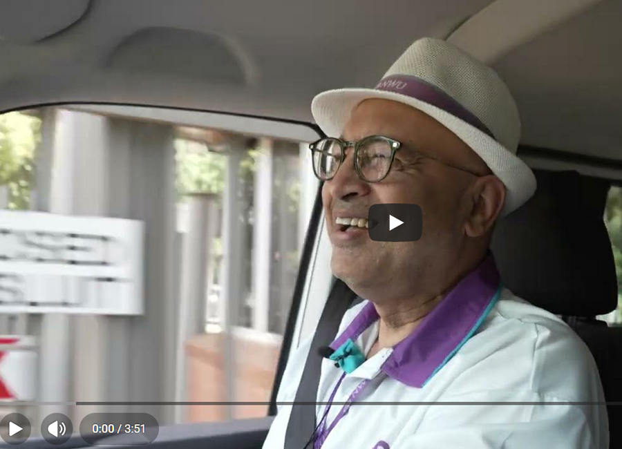 Video thumbnail of Prof Balia in the NWU Bussie interview