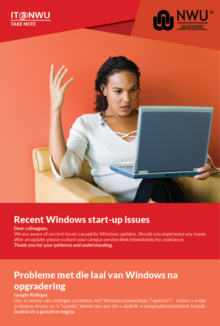 Advertisement Windows Update Error