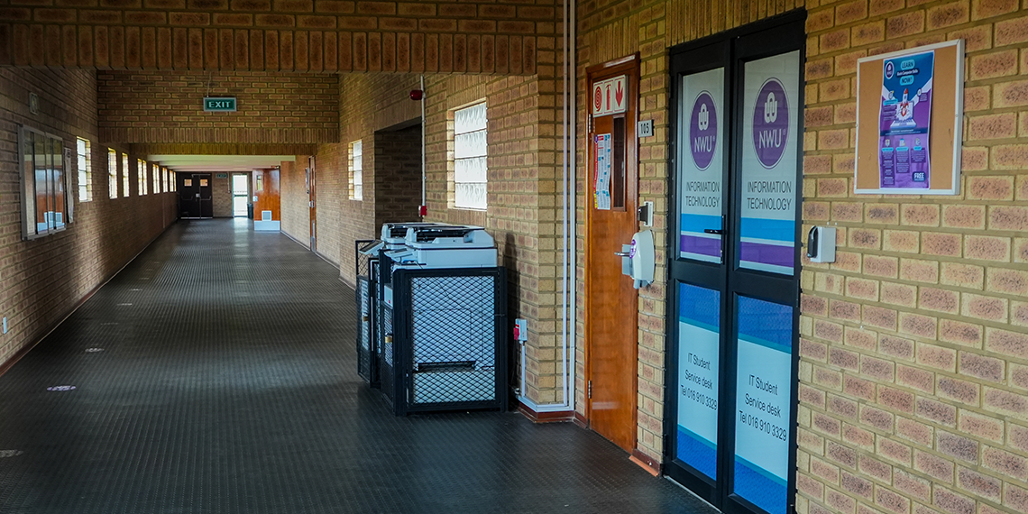 Walk-in Service Vanderbijlpark Campus – A21 Room 105