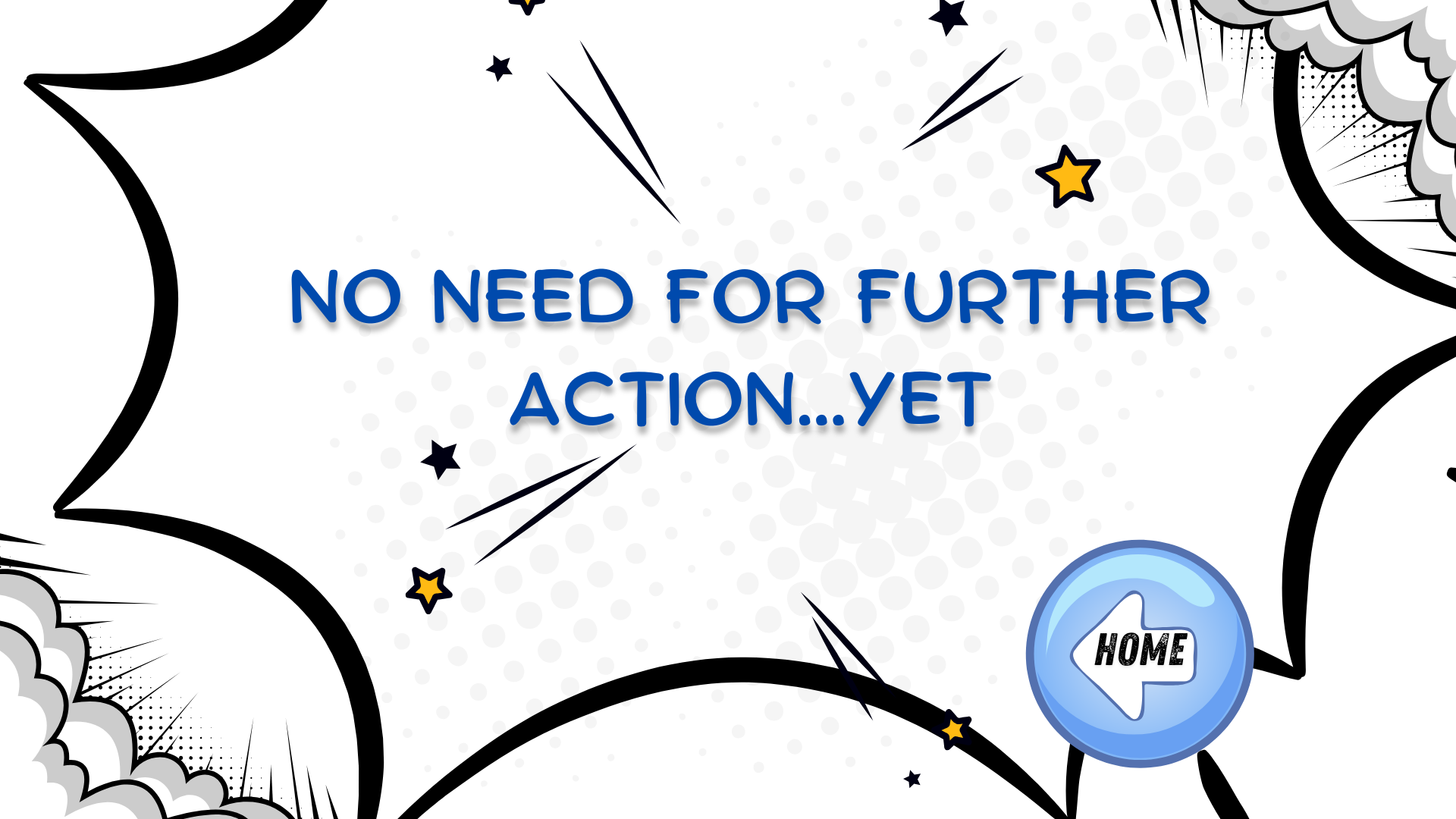 No further action