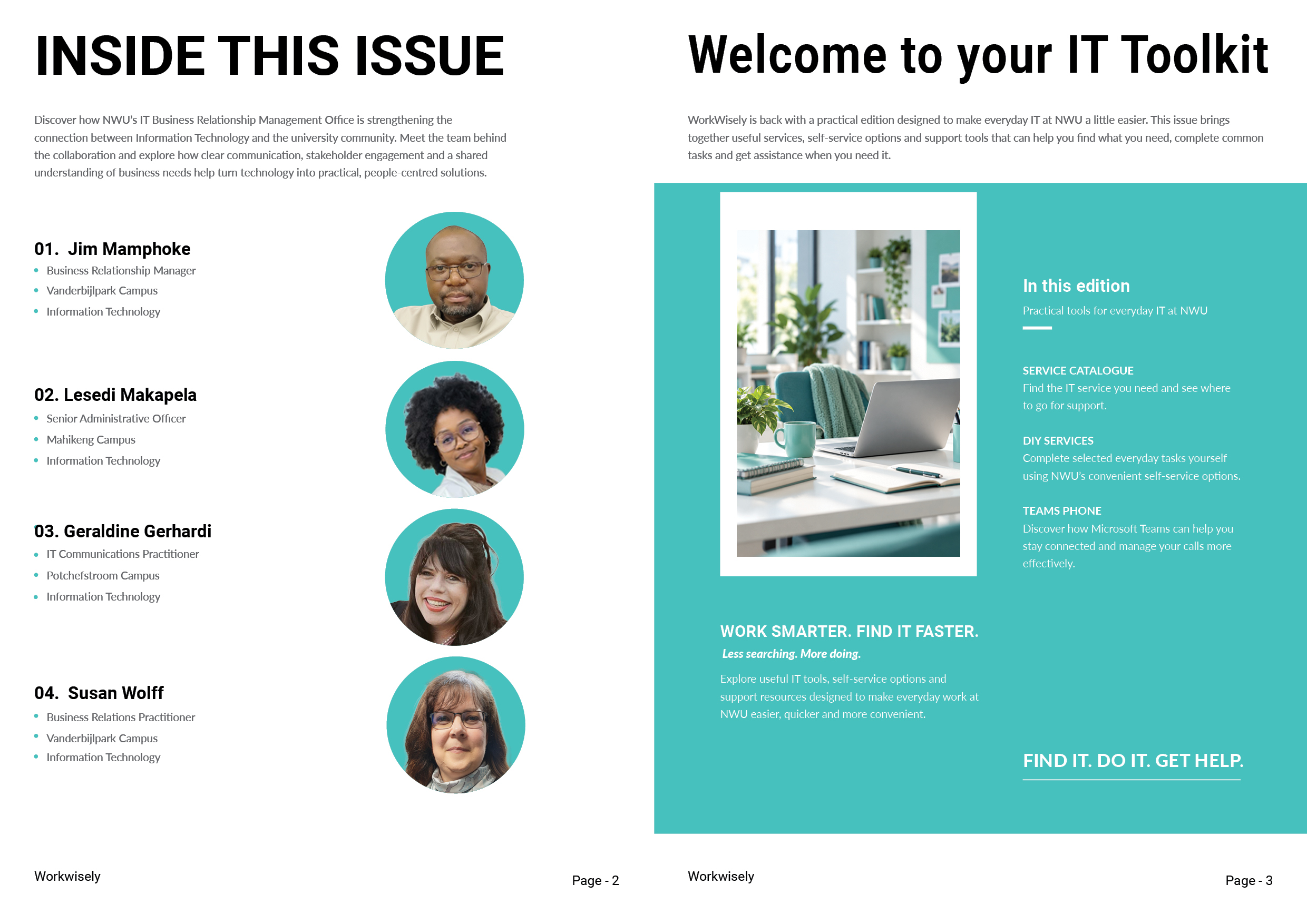 WorkWisely Magazine page 2