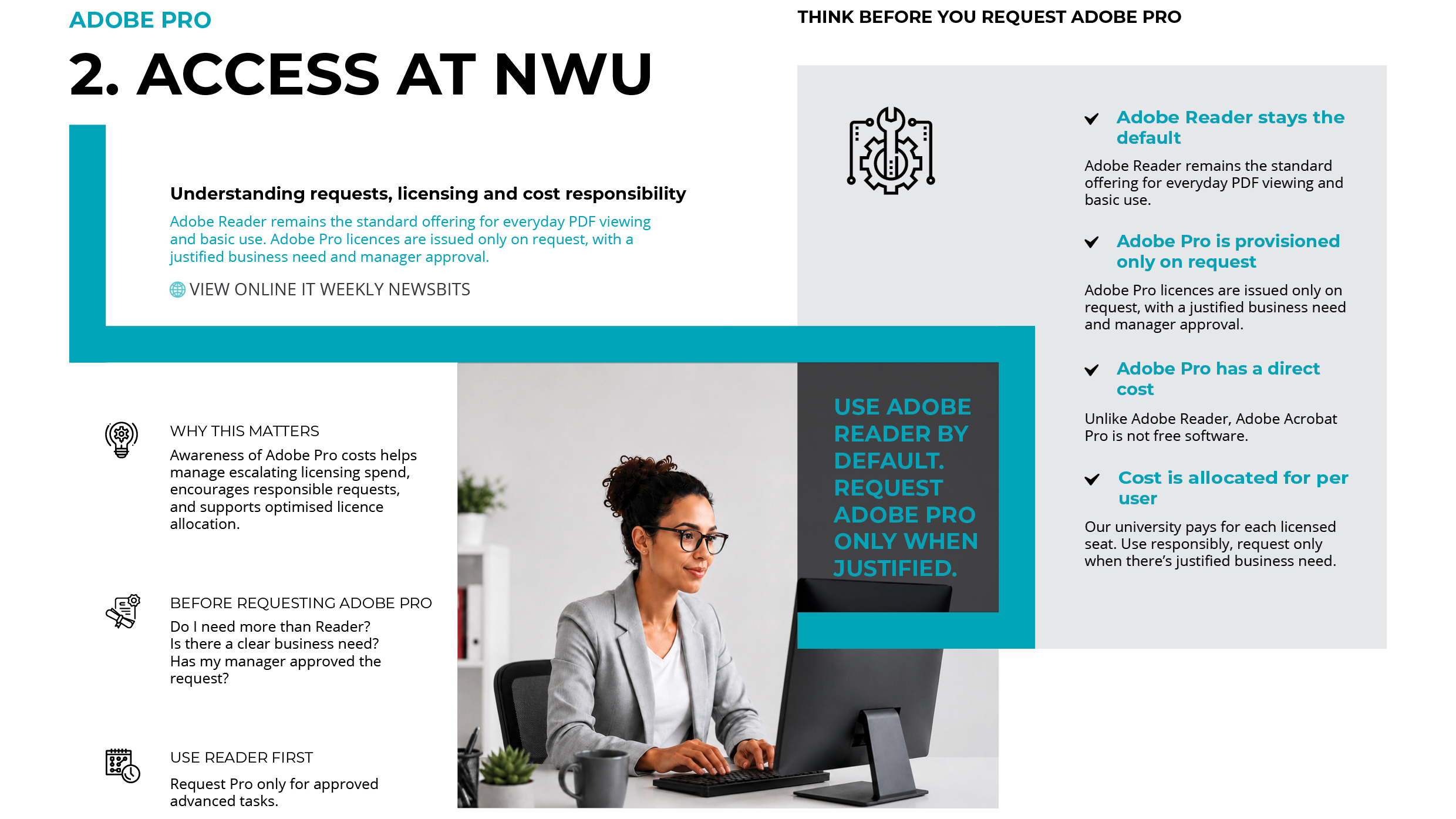Adobe Pro Access at NWU