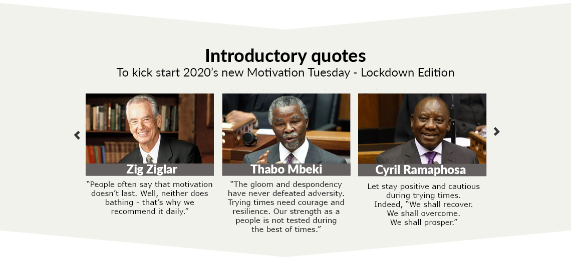 Prominent quotes