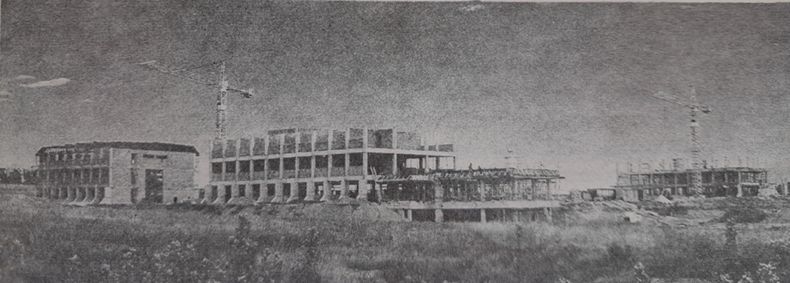 Engineering complex under construction