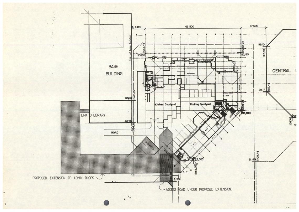 Extension to administration block