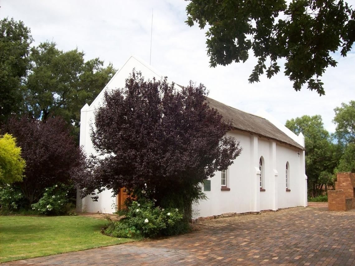 The first church building of the Reformed Church, Potchefstroom