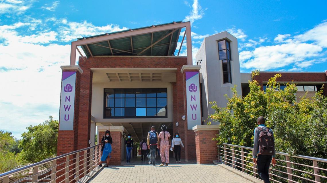 Library walk way