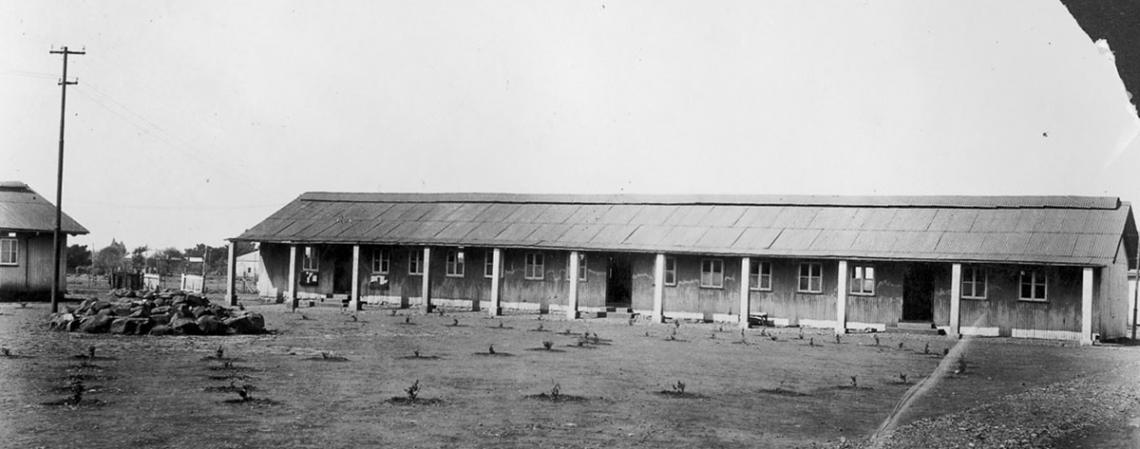 The “unsightly” tin structures